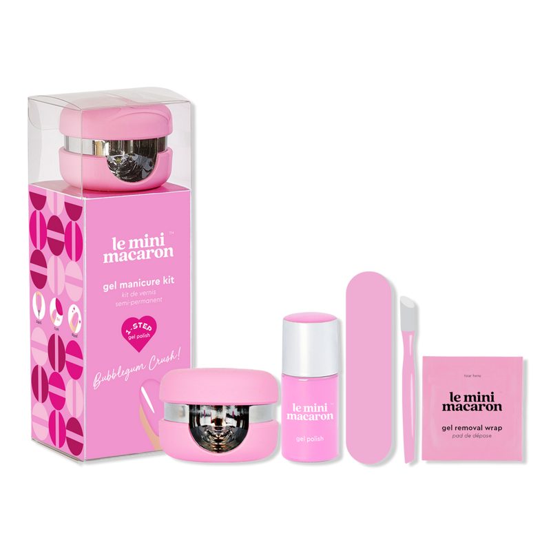 1-Step DIY Glossy Gel Manicure Kit - Bubblegum Crush