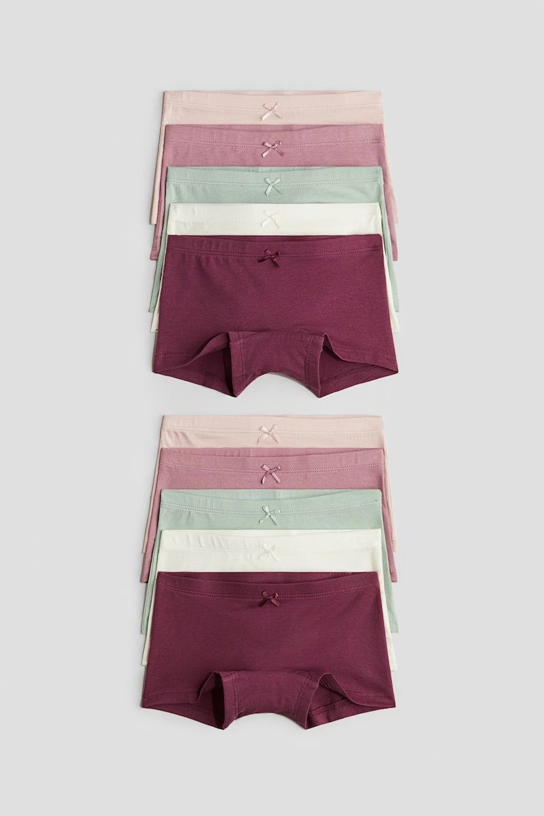 10-Pack Cotton Boxer Briefs