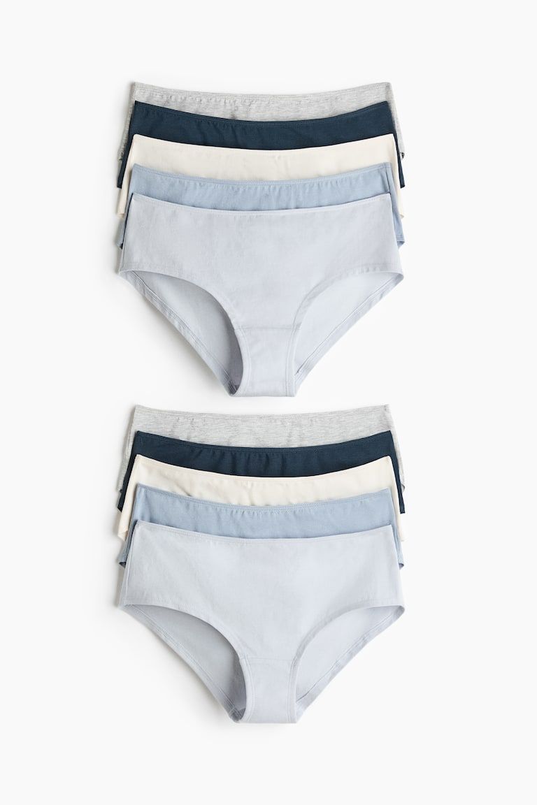 10-Pack Cotton Hipster Briefs
