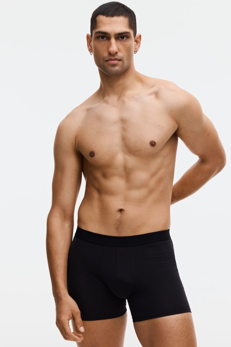 10-pack Mid-Length Boxer Briefs with Lycra®