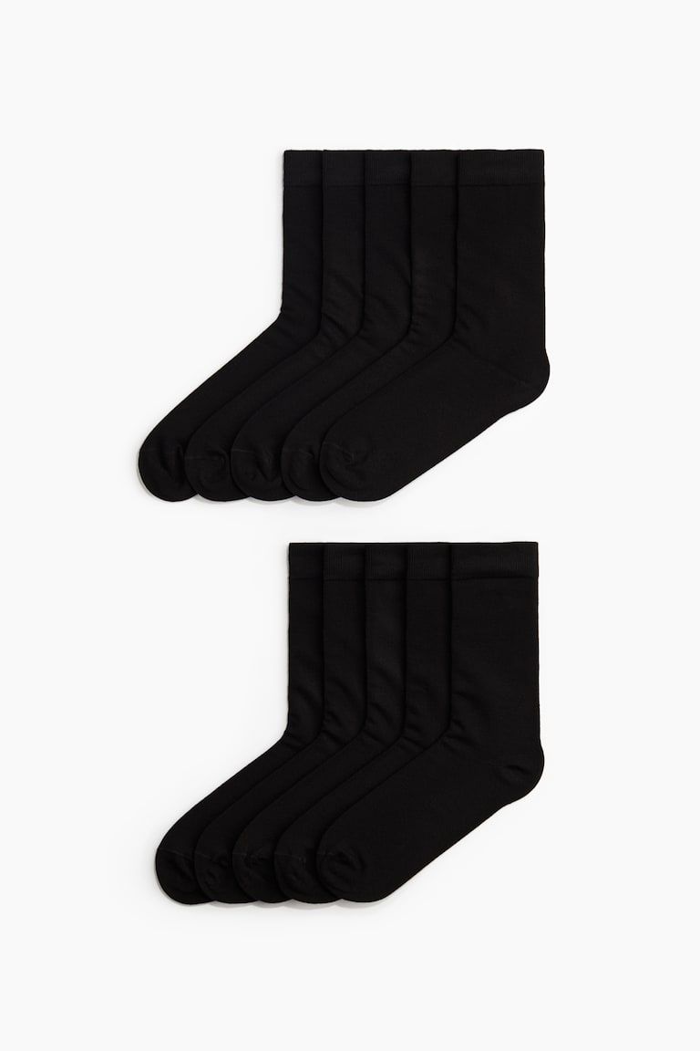 10-Pack Socks with Lycra®