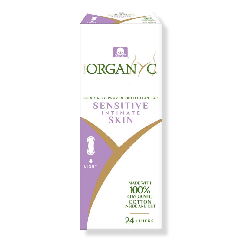 100% Certified Organic Cotton Panty Liner, Flat