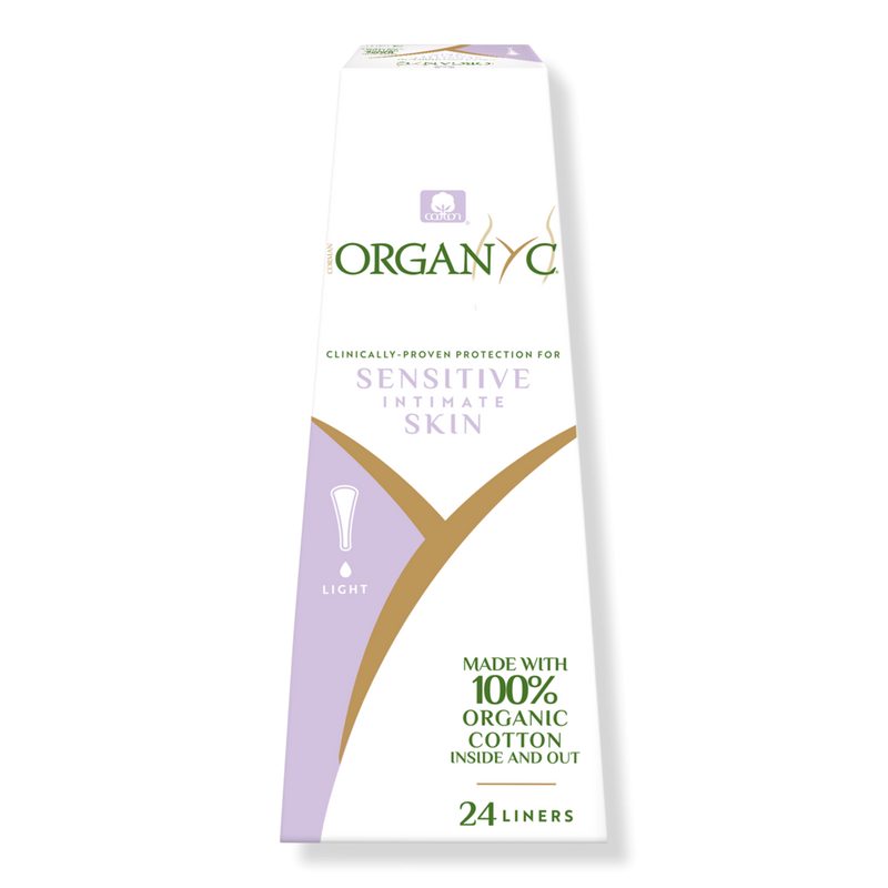 100% Certified Organic Cotton Thong Panty Liners, Ultra Thin