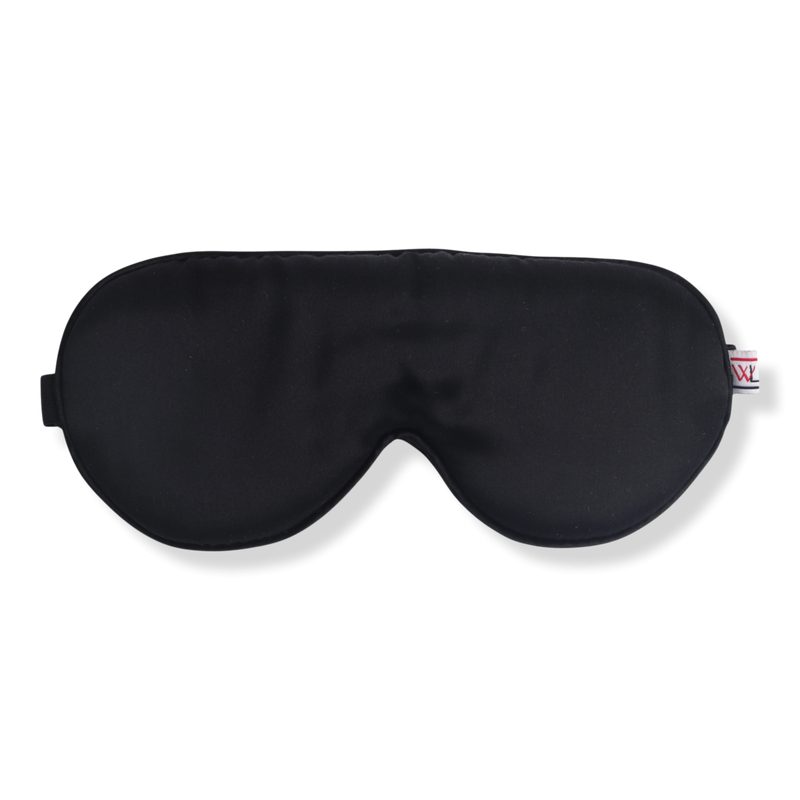100% Mulberry Silk Eye Mask - Black