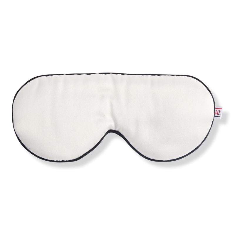 100% Mulberry Silk Eye Mask - White