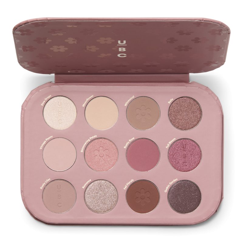 12 Pan Eye Shadow Palette Blushing Blooms