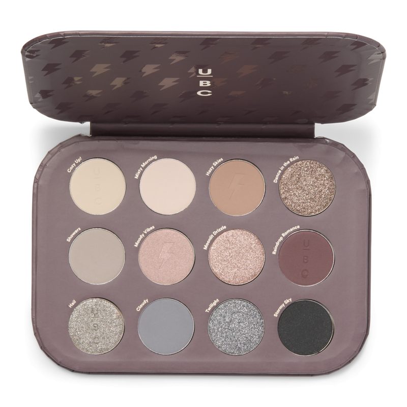 12 Pan Eye Shadow Palette Stormy Skies