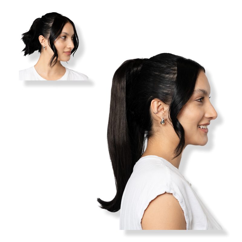 18" Human Hair Ponytail - Espreso