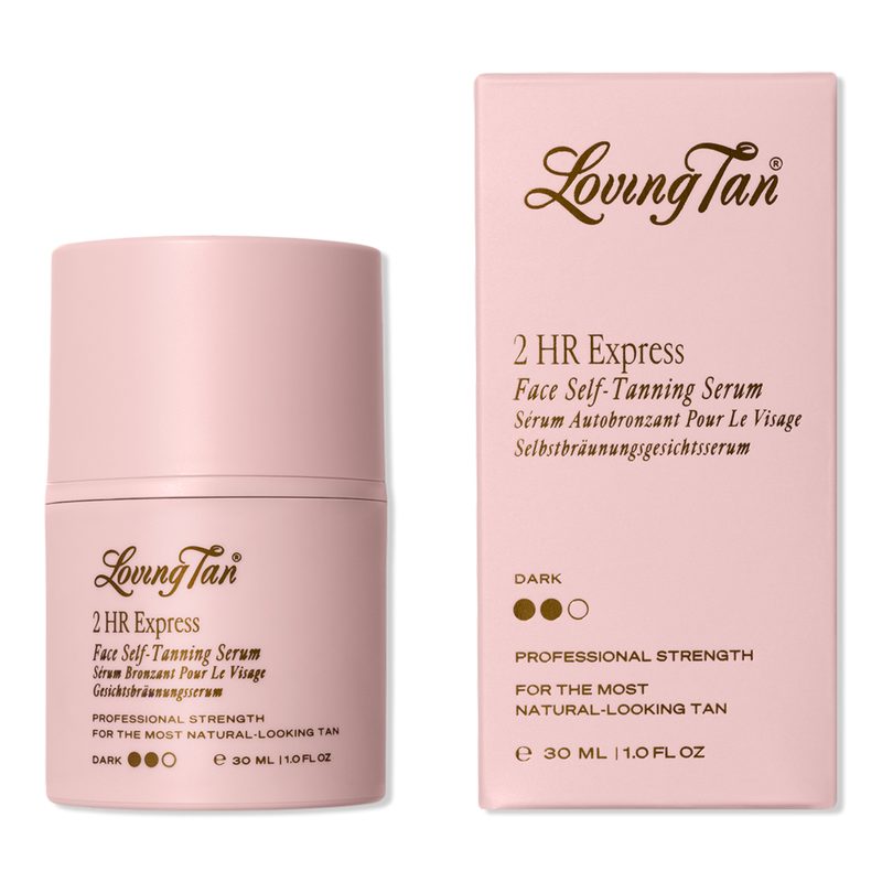 2 HR Express Face Tanning Serum - Dark