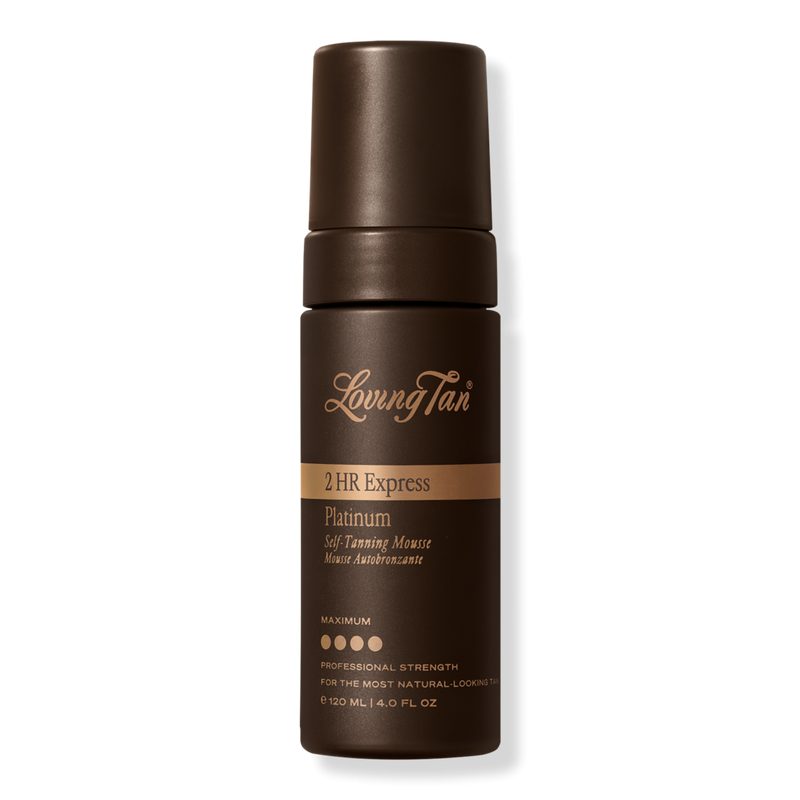 2 HR Express Platinum Self-Tanning Mousse - 4.0 oz