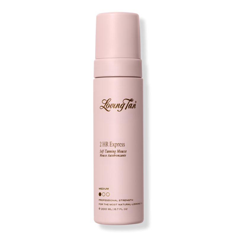 2 HR Express Self-Tanning Mousse Medium - 6.7 oz