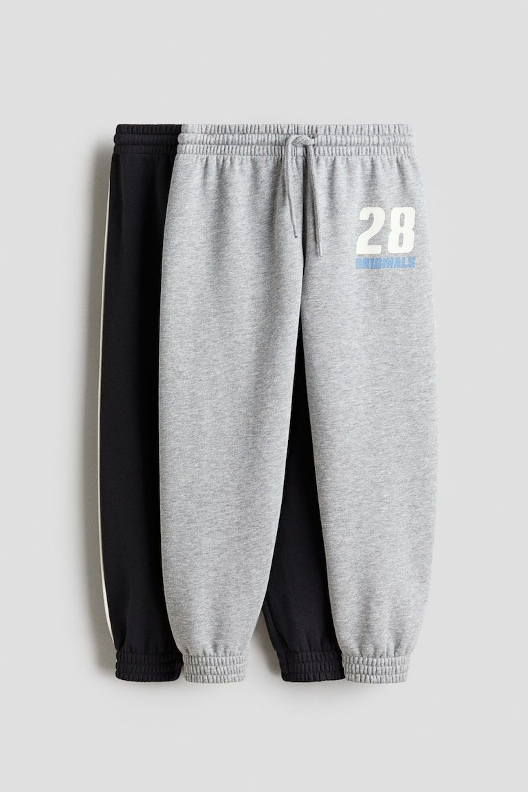 2-Pack Brushed-Inside Joggers