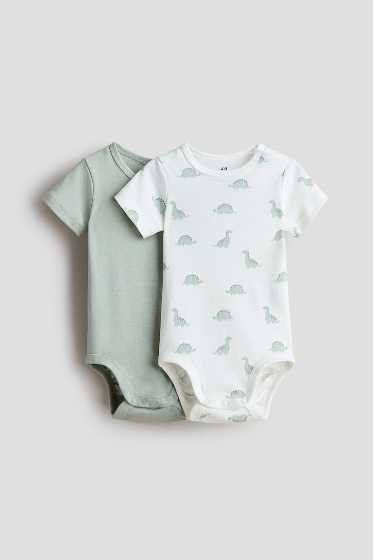 2-Pack Cotton Bodysuits