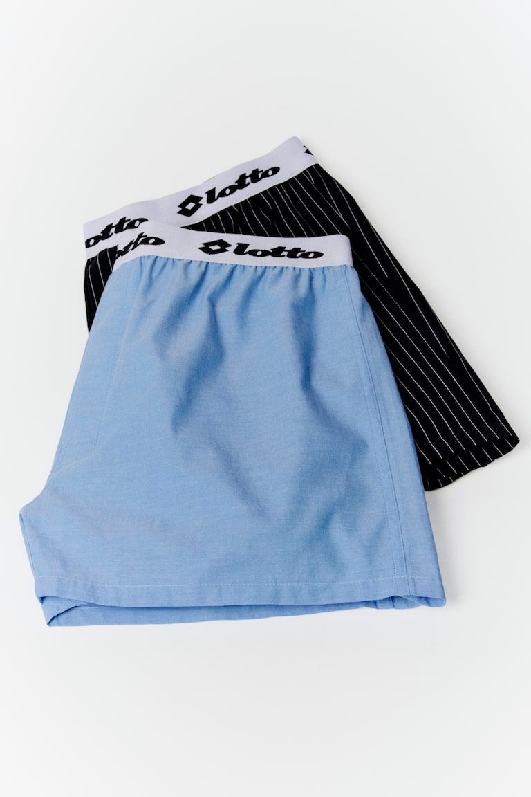 2-Pack Cotton Boxer Shorts