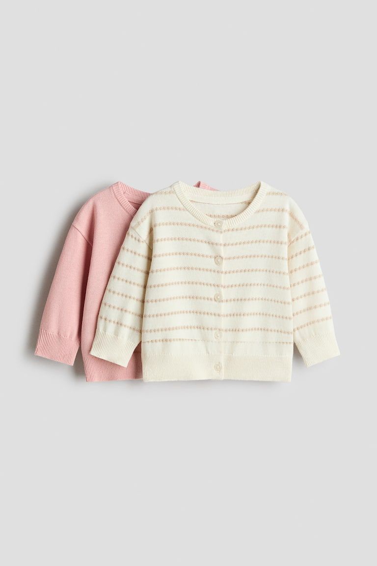 2-Pack Cotton Cardigans