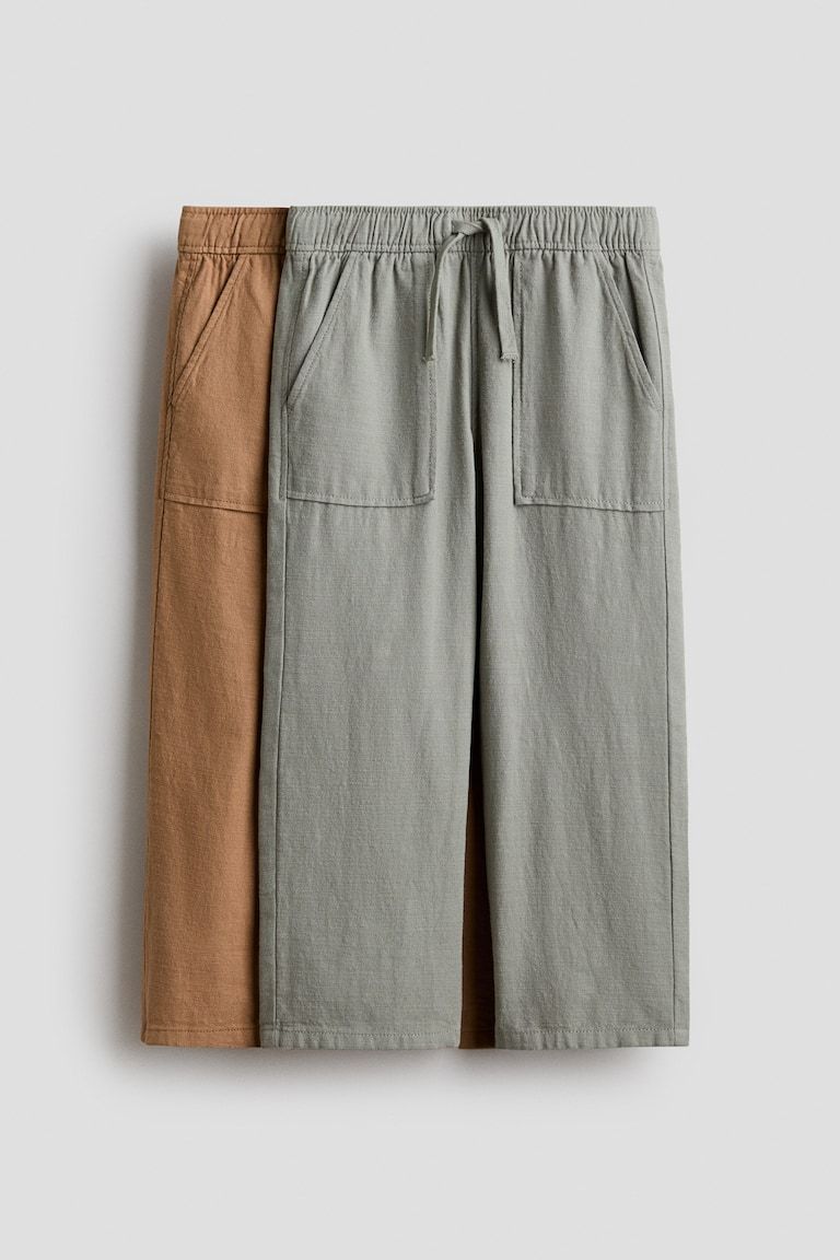 2-Pack Cotton Drawstring Pants