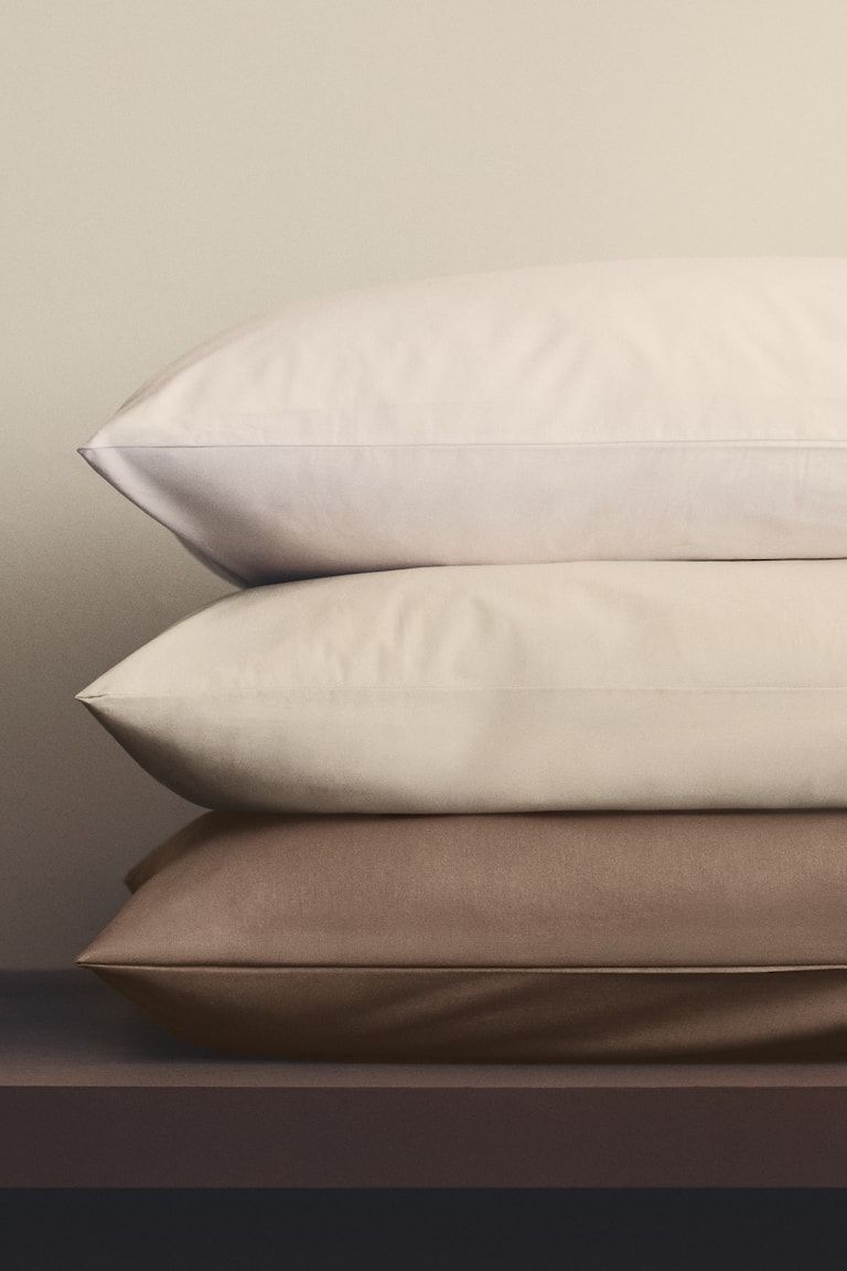 2-Pack Cotton Pillowcases
