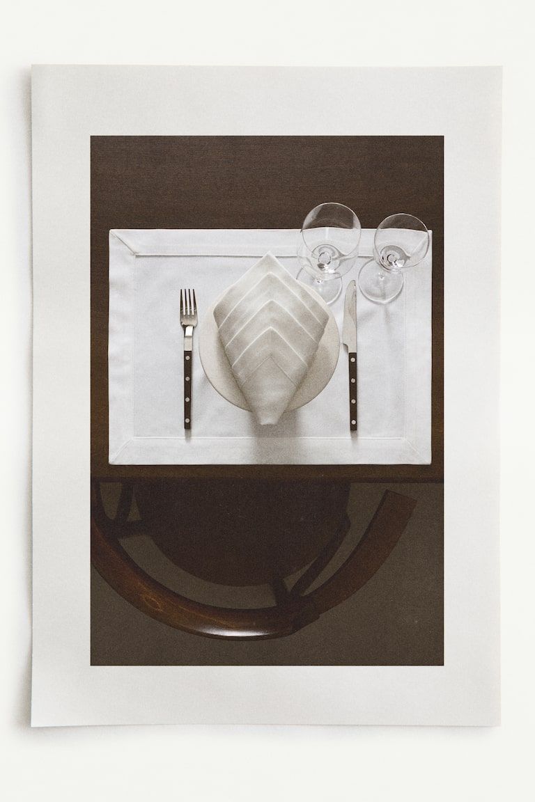 2-Pack Damask Placemats