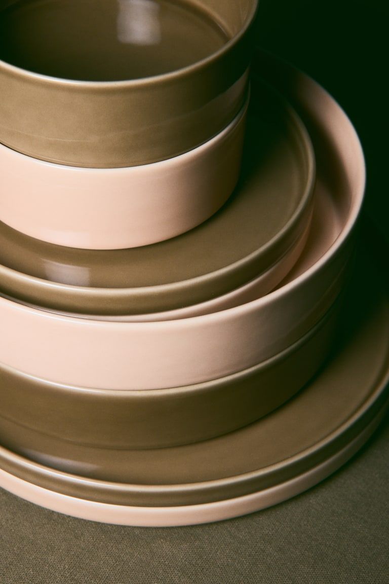 2-Pack Deep Stoneware Plates
