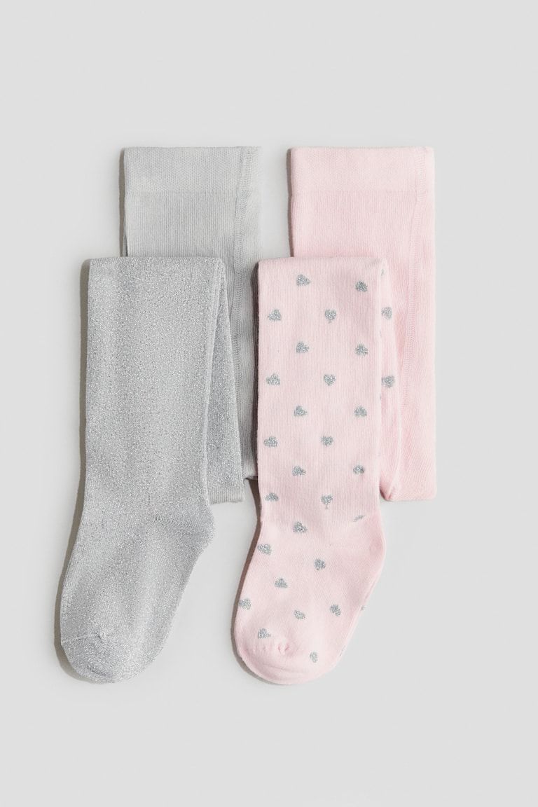 2-Pack Fine-Knit Tights