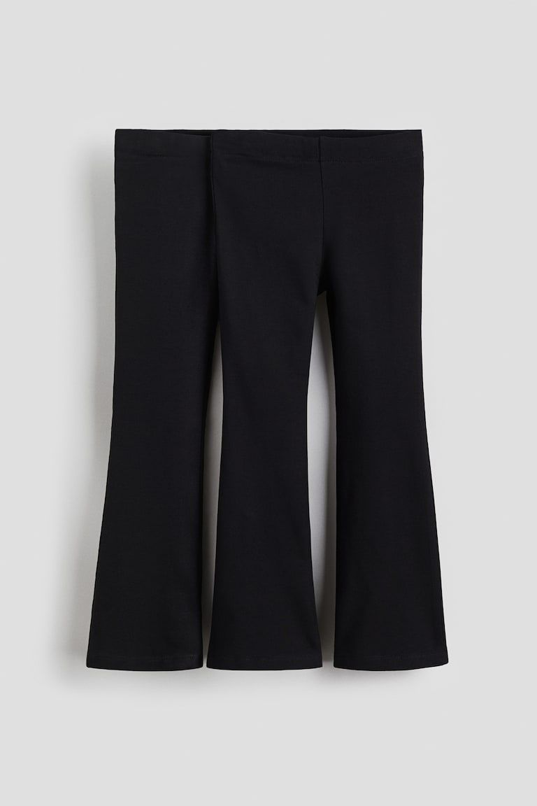 2-Pack Flared Jersey Leggings