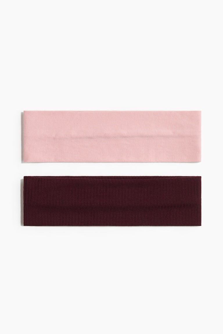2-pack Jersey Hairbands