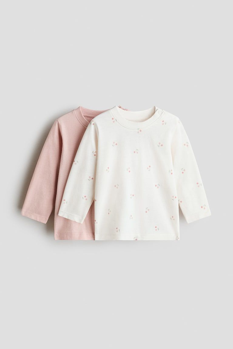 2-pack Long-sleeved Jersey Shirts