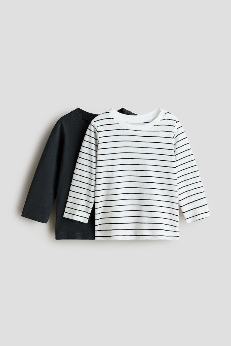 2-pack Long-sleeved Jersey Shirts