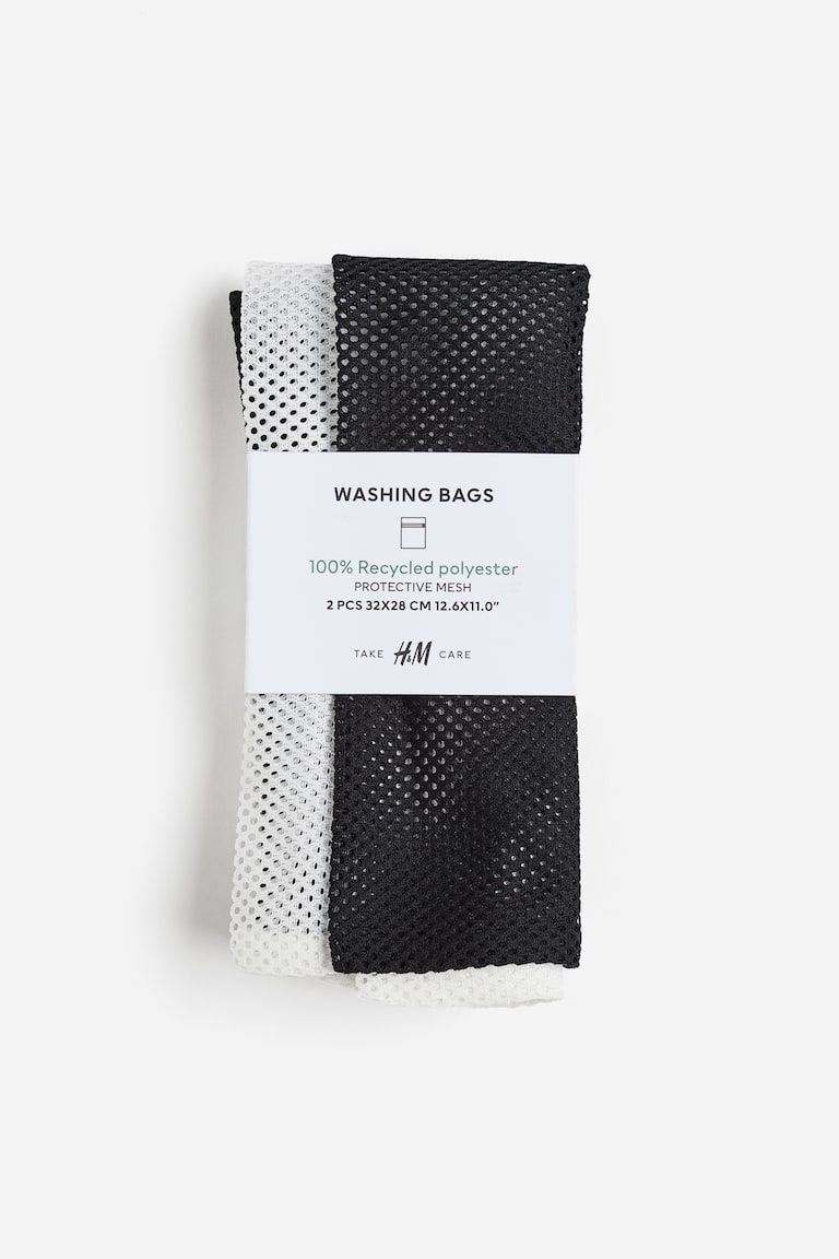 2-Pack Mesh Laundry Bags