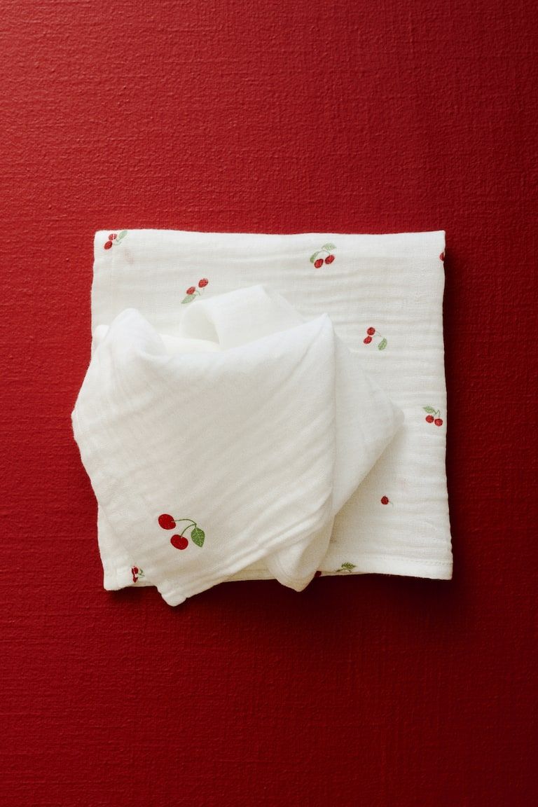 2-Pack Muslin Cloths