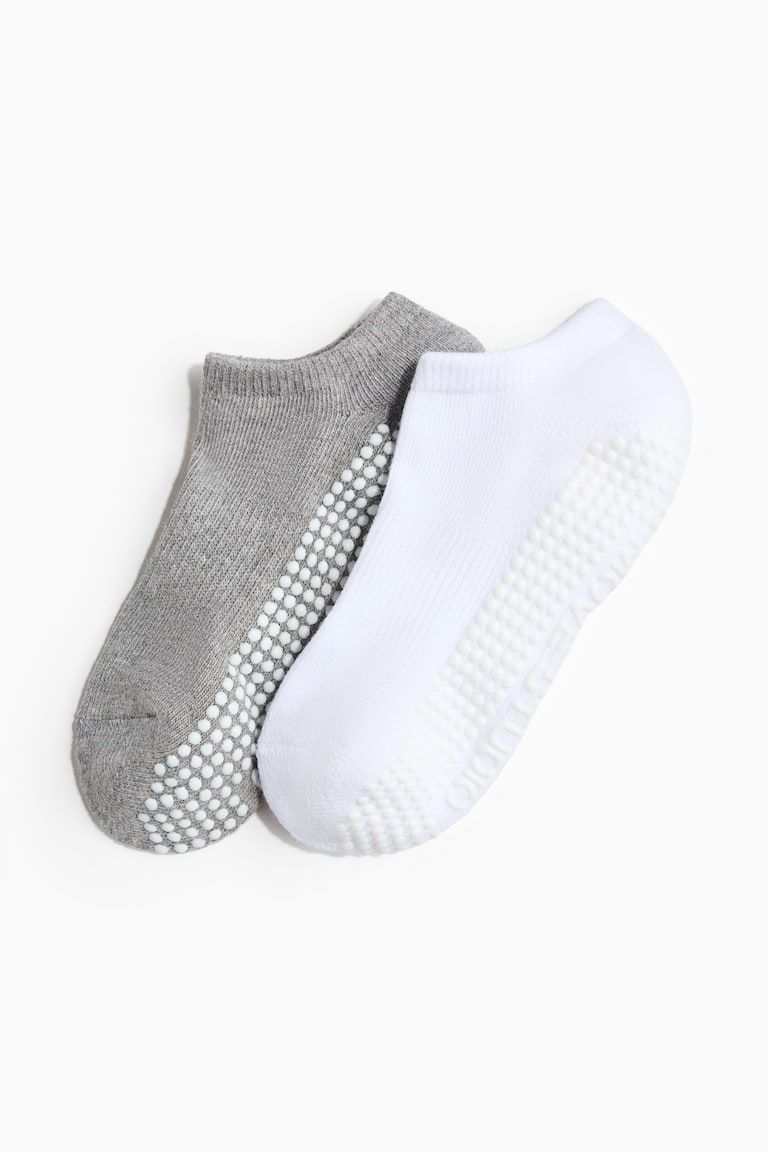 2-Pack Non-Slip Yoga Socks