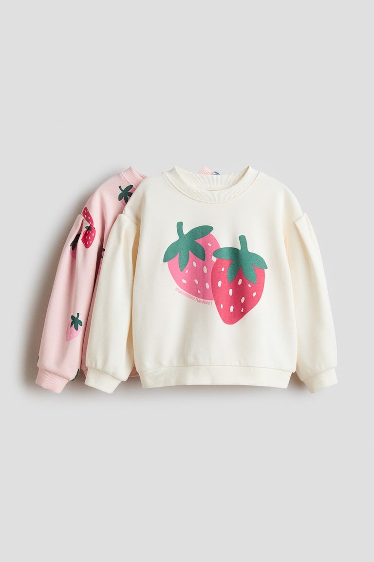 2-Pack Printed Sweatshirts