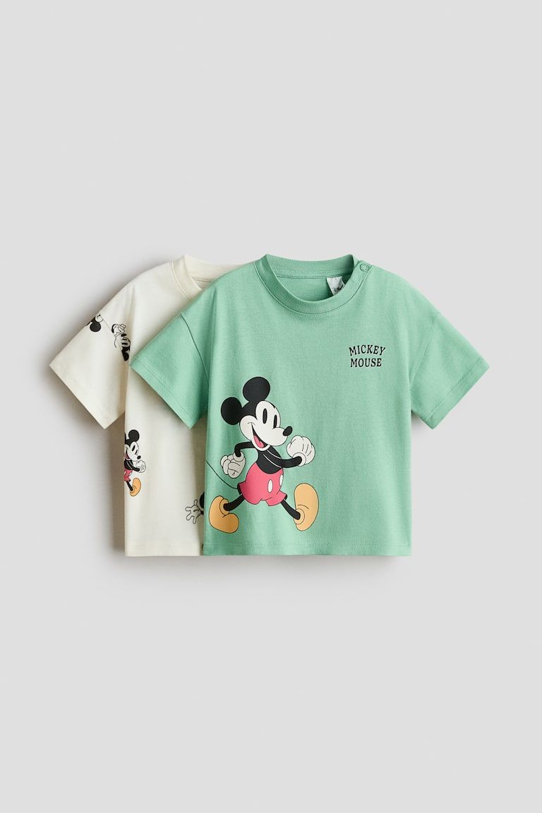 2-Pack Printed T-Shirts