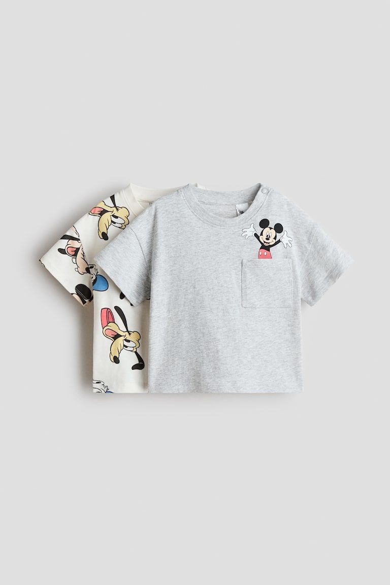2-Pack Printed T-Shirts