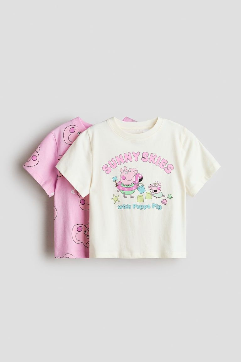 2-Pack Printed T-Shirts