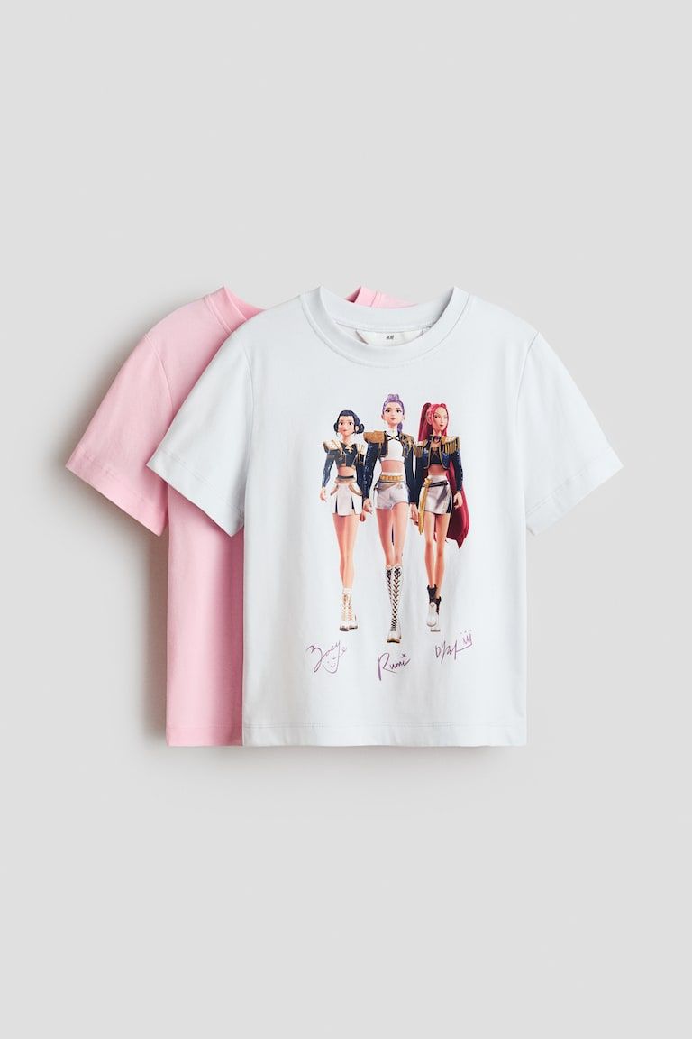 2-Pack Printed T-Shirts