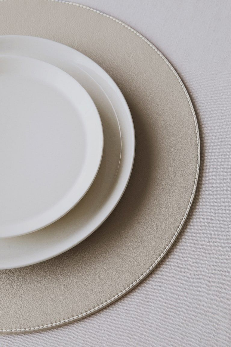 2-pack Round Placemats