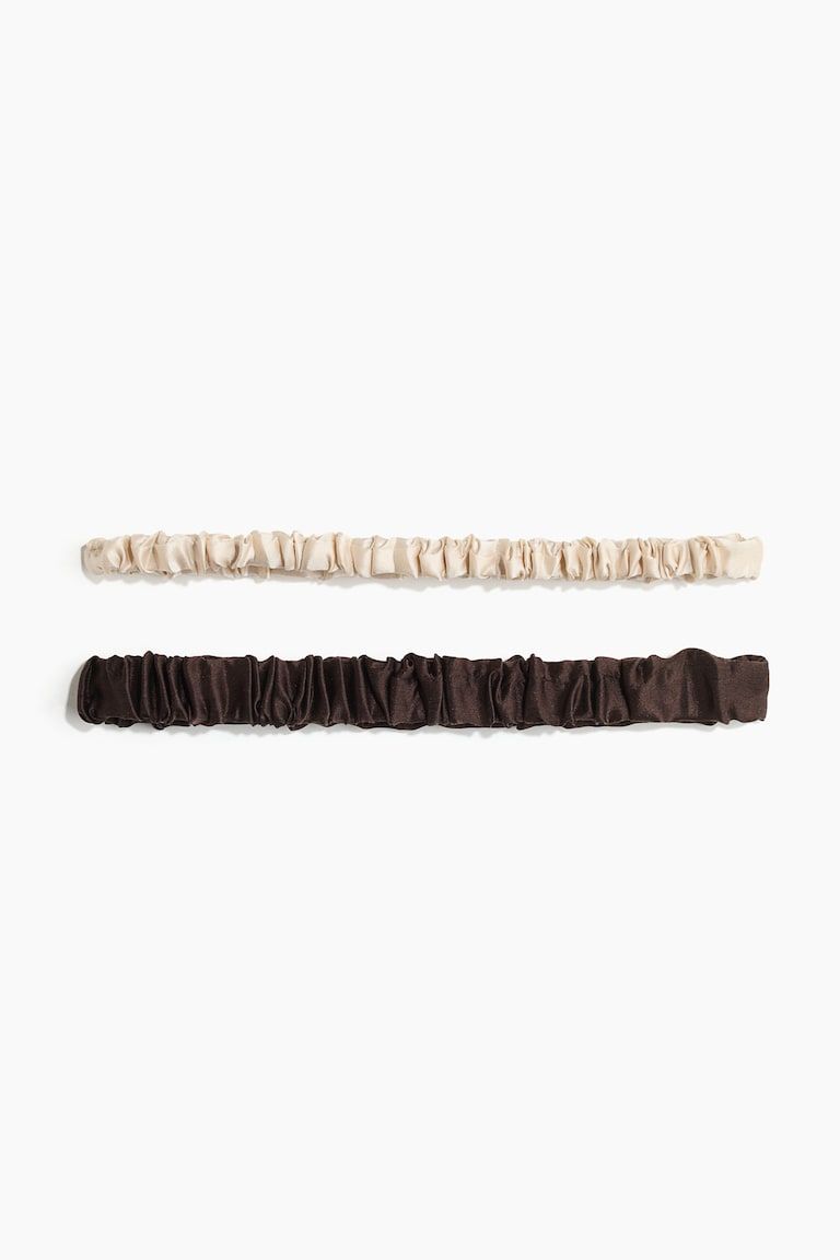 2-Pack Silk Hairbands