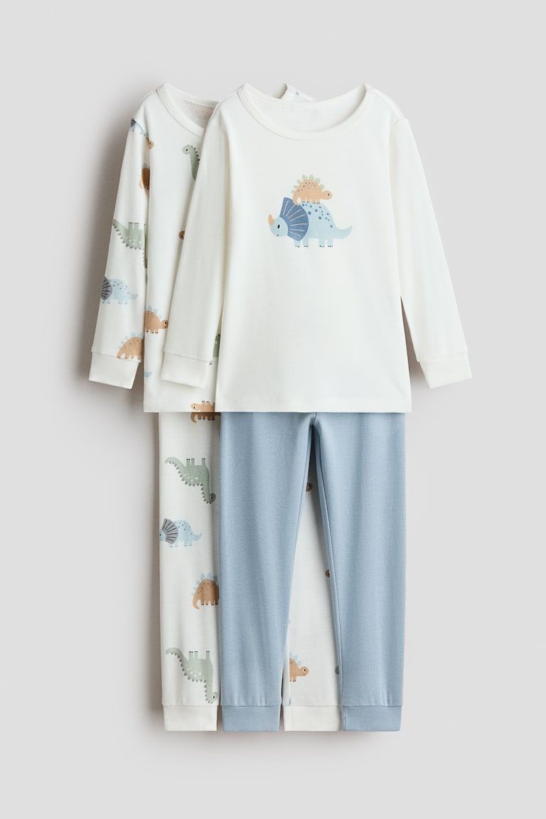2-pack Snug Fit Cotton Pajamas
