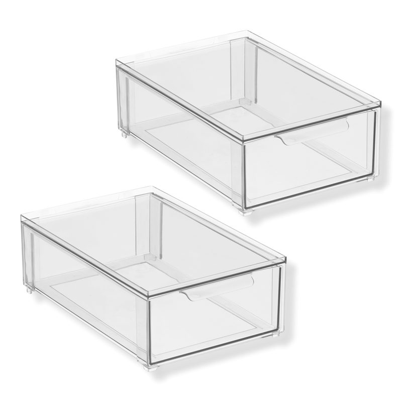 2-Pack Stackable Storage Drawers - 2 ct