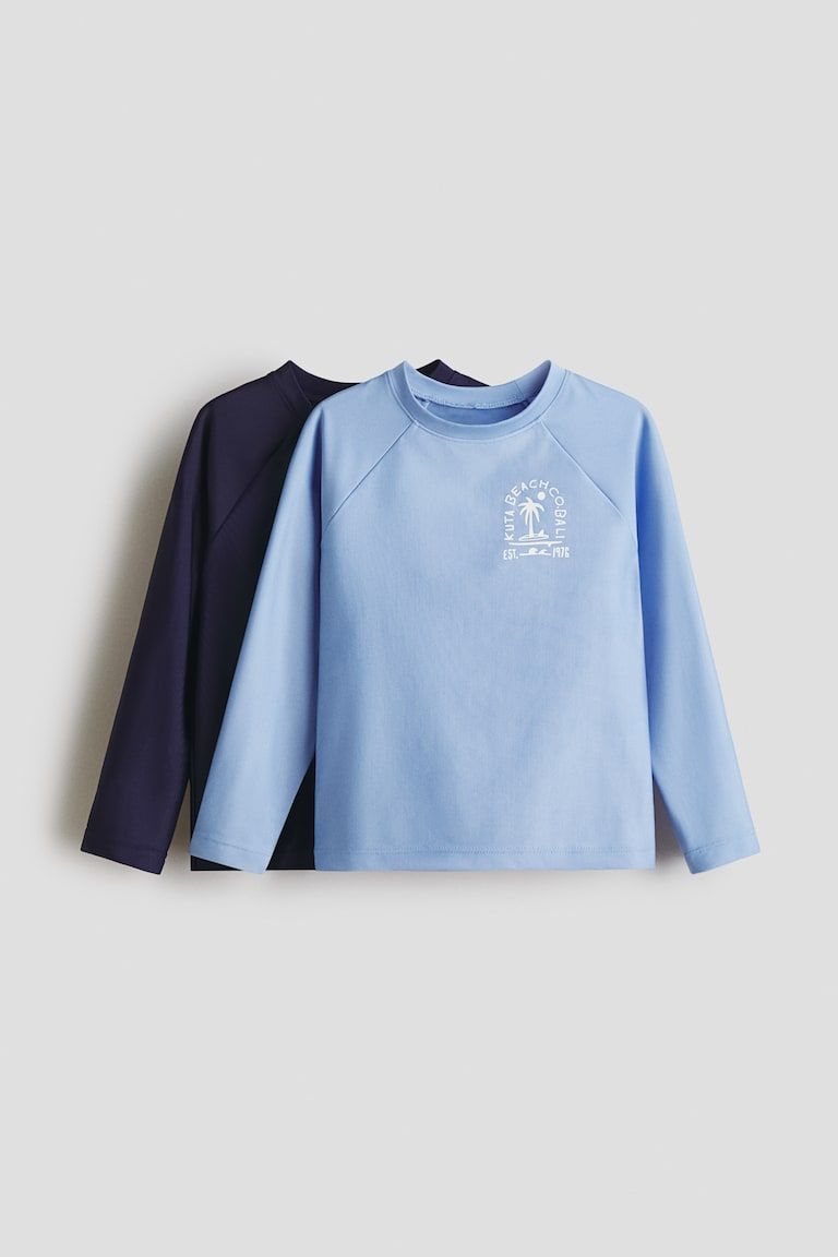 2-Pack Swim Shirts UPF 50