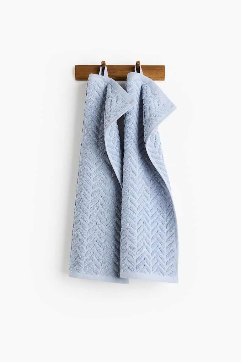 2-Pack Textured Guest Towels