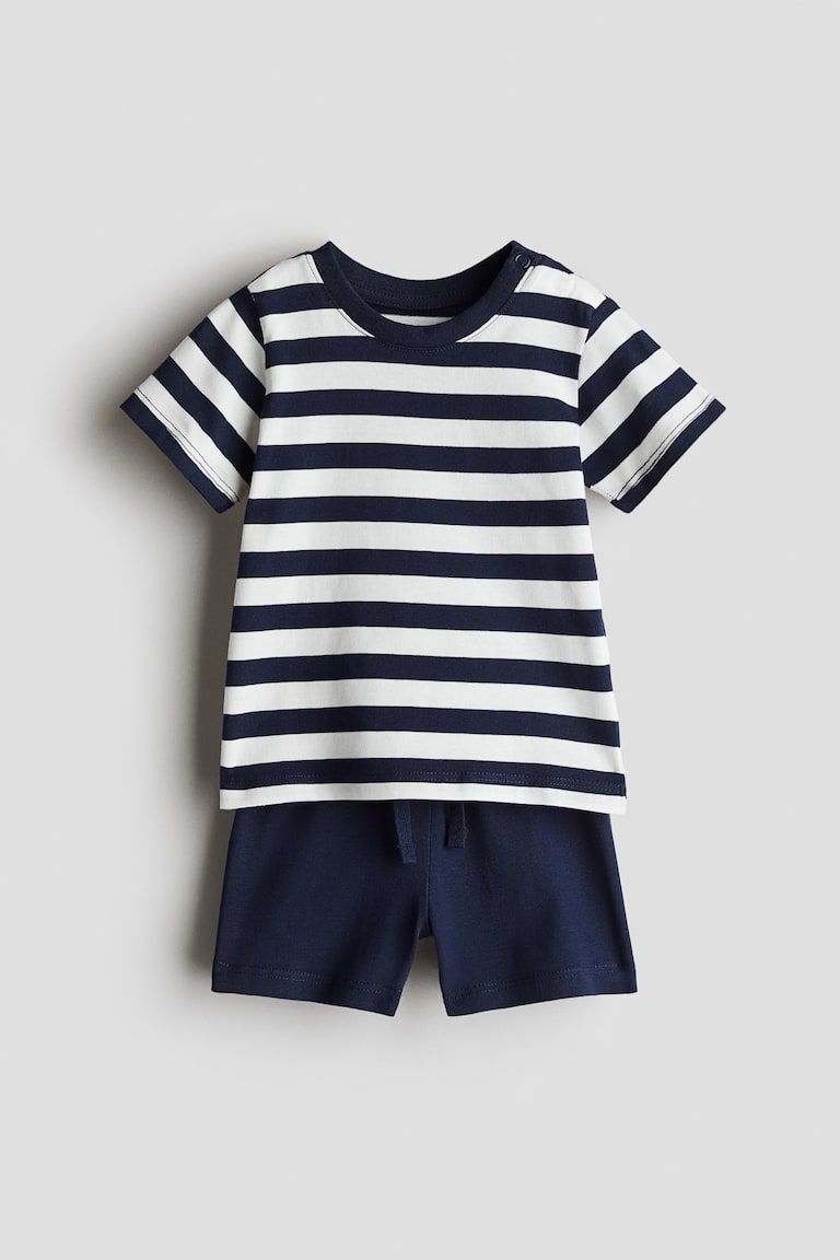 2-Piece Cotton Jersey Set