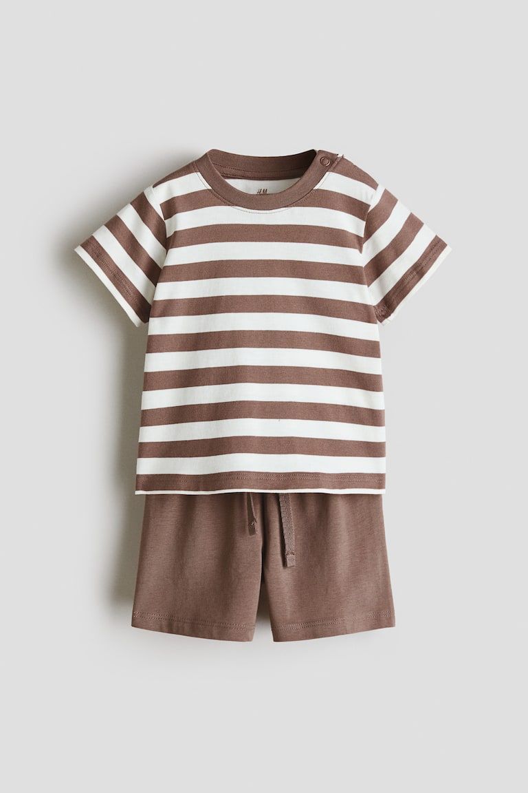 2-Piece Cotton Jersey Set