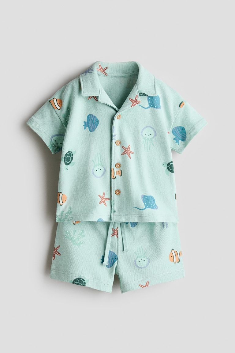 2-Piece Cotton Jersey Set