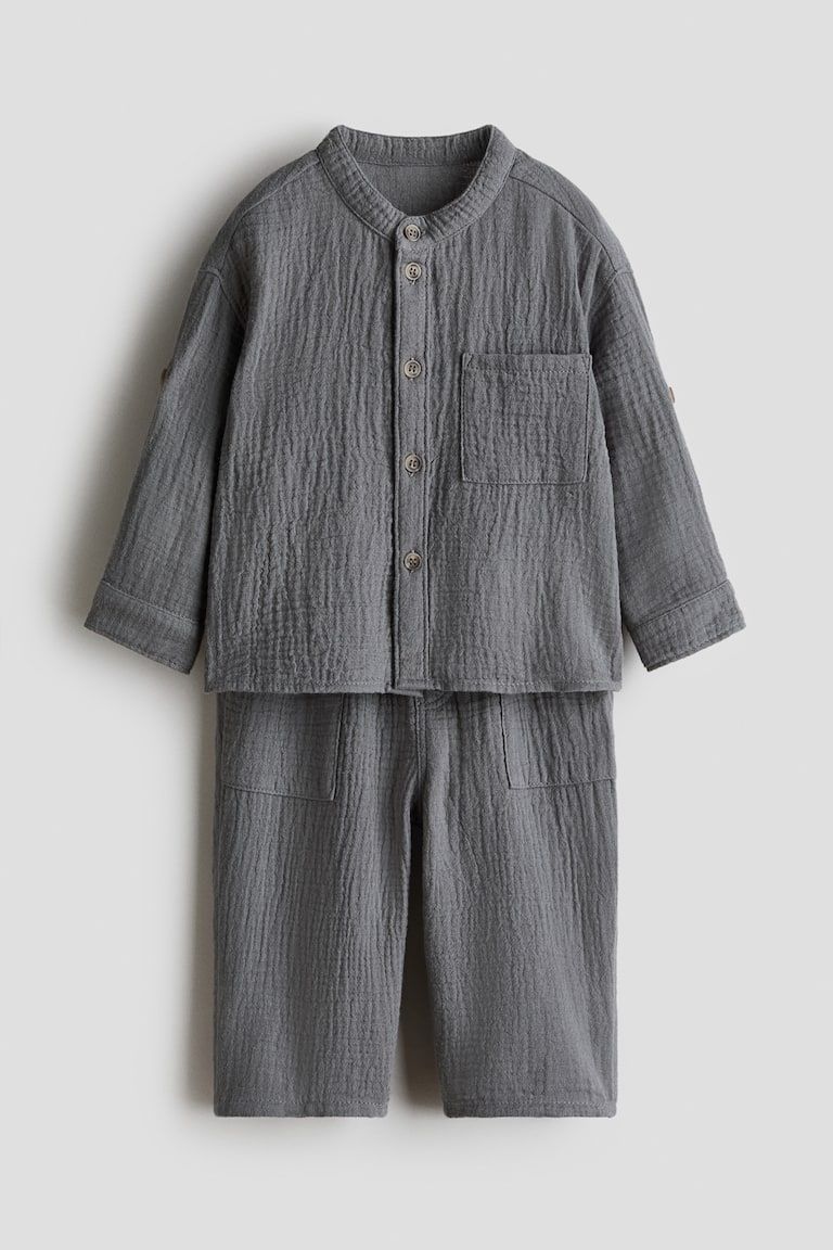 2-piece Cotton Muslin Set