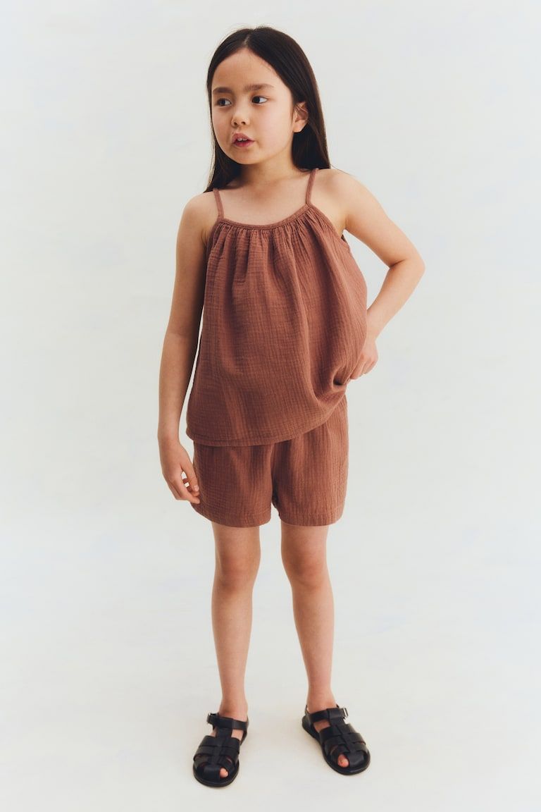 2-Piece Cotton Muslin Set