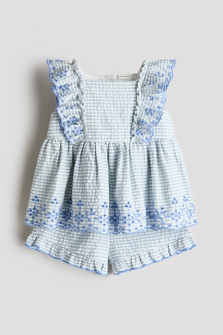 2-Piece Cotton Muslin Set