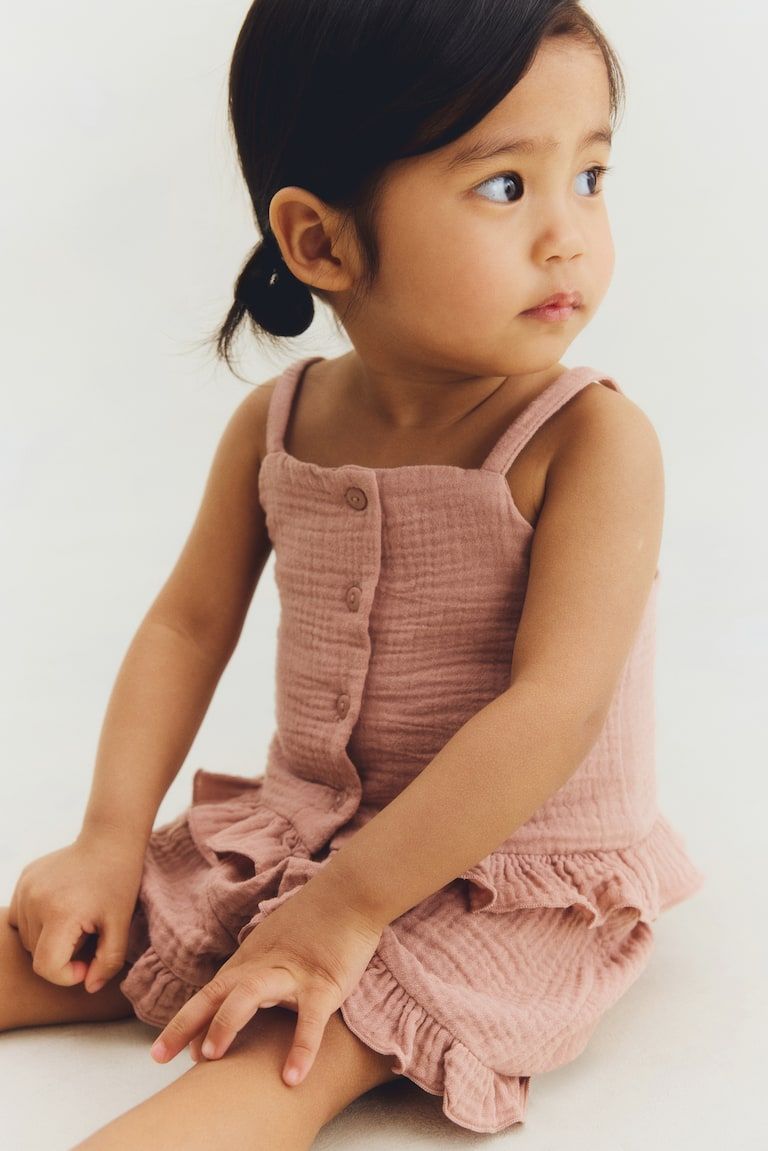 2-Piece Cotton Muslin Set