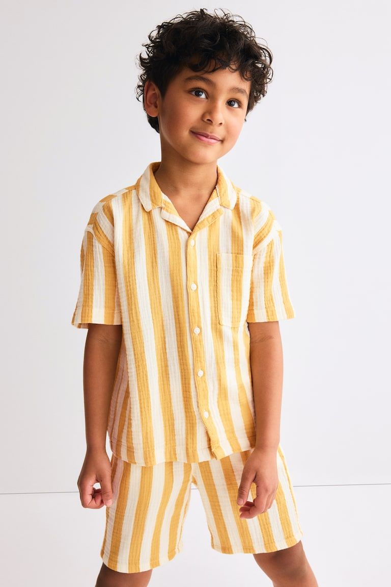 2-Piece Cotton Muslin Set